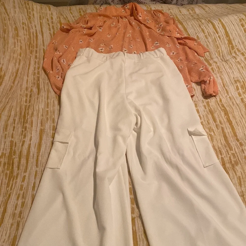 White, Venus, cargo slacks. - Picture 6 of 7